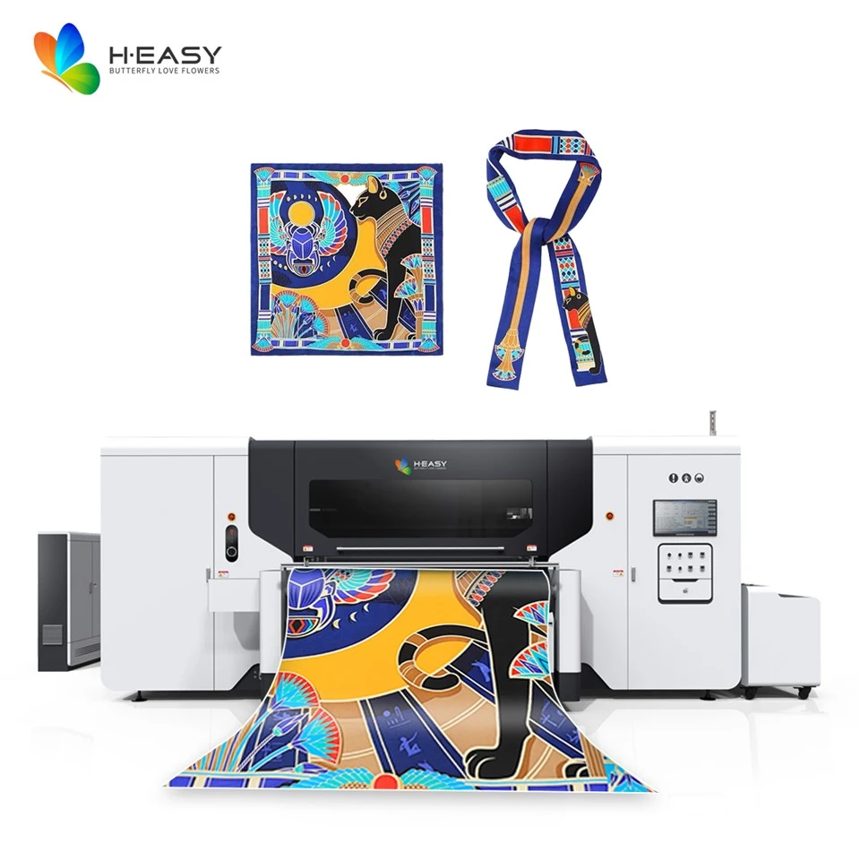 เครื่องพิมพ์ผ้ารีแอคทีฟสำหรับการพิมพ์ผ้าฝ้ายบริสุทธิ์ ใช้หัว Ricoh